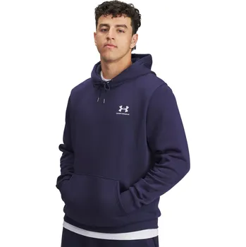 Pánská mikina Pánská mikina Under Armour UA Essential Fleece Hoodi 1373880-410 Modrá XXL