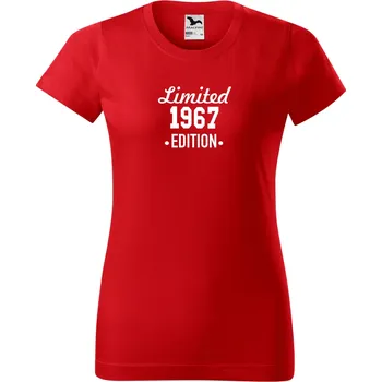 Dámské tričko k narozeninám - Limitovaná edice Barva: ČERVENÁ, Velikost: 3XL
