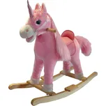 Baby Mix PlayTo Houpací jednorožec s melodií - Růžový