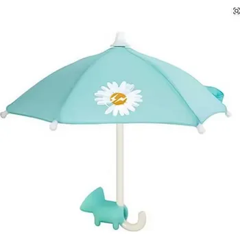 Deštník Deštník pro telefon s přísavkou Kytička Blue