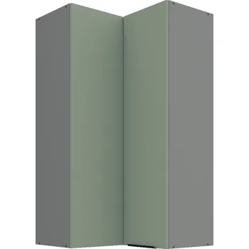 Koupelnový nábytek Rohová skříň 90°, vysoká 108 cm Aquamarine
