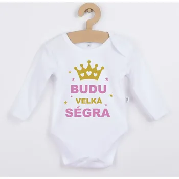 Dětské body - Budu velká ségra Velikost: 80