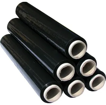 Obalový materiál Černá stretch fólie 1,40 kg 500 mm