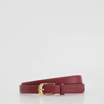 Opasek Reserved - Pásek s přezkou - ostře červená - 044FD-29X - 044FD-29X-L