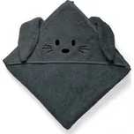 NUUROO Aki Kojenecká osuška s kapucí Asphalt