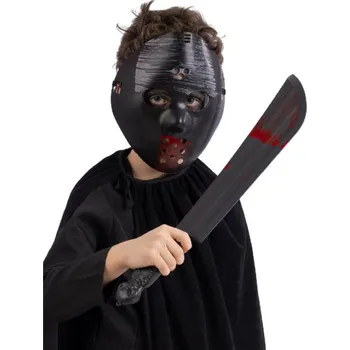 Set zabiják s maskou a mačetou