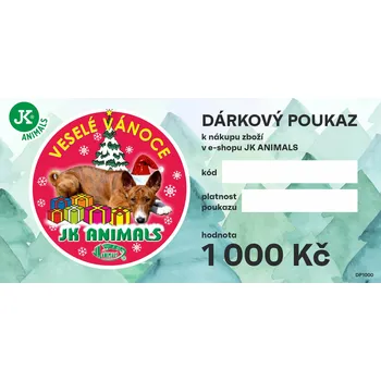 Dárková krabička Dárkový poukaz v hodnotě 1 000 Kč