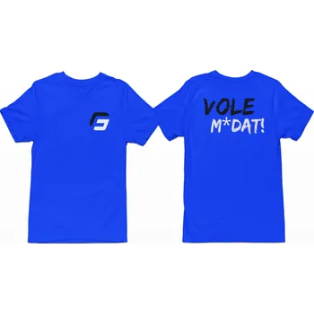 Pánské tričko Tričko - Grznár Vole M*dat! ČERNÁ XL