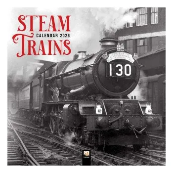 Kalendář Steam Trains Heritage Wall Calendar 2026 (Art Calendar) (Kalendář)