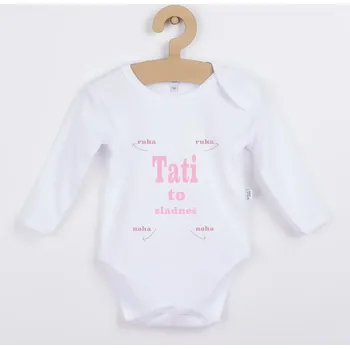 Dětské body Tati, to dáš Barva: Růžová, Velikost: 98