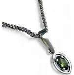 Drakkaria Vltavín, stříbrný přívěsek Ag 925/1000