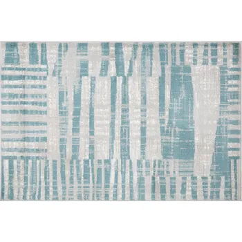 Koberec Koberec, šedá/modrá, 100x150, ESTELA TYP 2