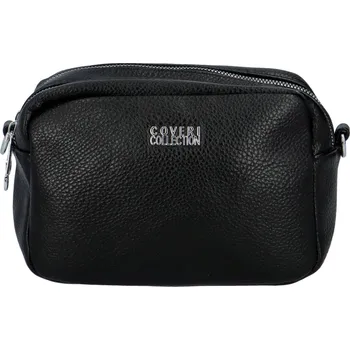 Kabelka Jednoduchá malá dámská koženková crossbody Abalo, černá