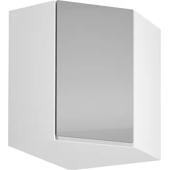 Kuchyňská skříňka Horní skříňka, bílá / šedý extra vysoký lesk, AURORA G60N