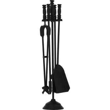 Krbové nářadí Krbové nářadí, černé, kované železo / litina, MUKO