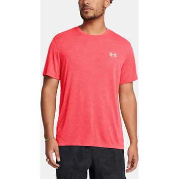 Under Armour Pánské tričko UA LAUNCH CAMO SHORTSLEEVE - Pánské Under Armour růžová 2993059