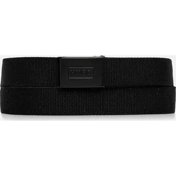 Opasek Pásek HUGO Garratt-Plate 50558794 černá 99X, vel. ONE SIZE
