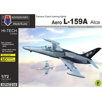 Plastikový model Kovozávody Aero L-159A Alca 1:72