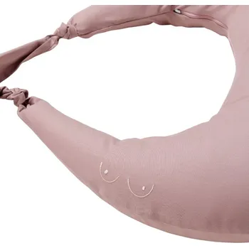 Kojící polštář MimiConcept Náhradní povlak na kojicí polštář Sand Rose