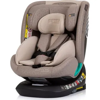Autosedačka CHIPOLINO Supreme i-Size 40-150 cm Isofix 360 Macadamia