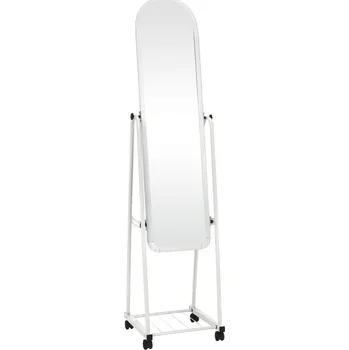 Zrcadlo na kolečkách, bílá, DUMAS