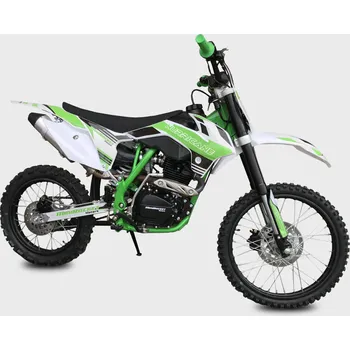 malá motorka Pitbike MiniRocket Hurricane 250ccm 19/16 zelená, sedlo 87cm