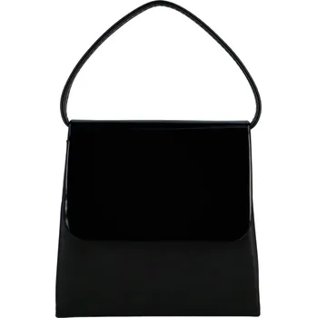 Kabelka Elegantní dámské psaníčko kufříkového střihu Esmeralda, černá