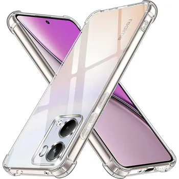 Pouzdro na mobilní telefon Techsuit Shockproof průhledný silikon Realme P3 5G průhledný