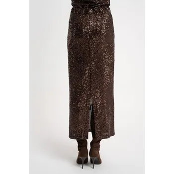 Dámská sukně CLICK Sukně 50-732 Bordó Fitted Fit 38