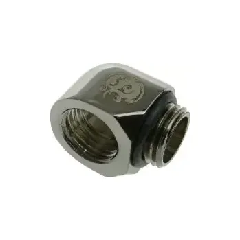 Příslušenství k čerpadlu BitsPower úhlový adaptér 90° G1/4" (M) G1/4" (F) lesklá černá (BP-BSWP-C39)