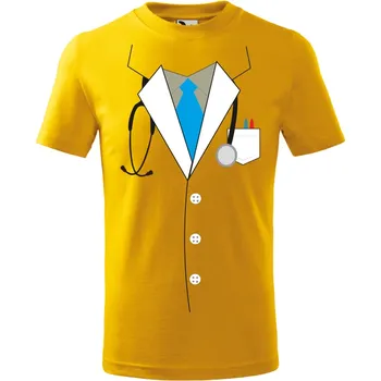 Chlapecké oblečení Dětské tričko Doktor Barva: ŽLUTÁ, Velikost: 110