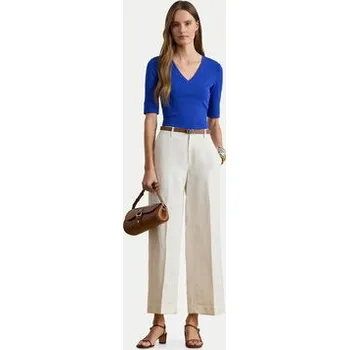 Dámská halenka LAUREN RALPH LAUREN Halenka 200815843012 Modrá Slim Fit S