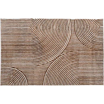 Bytový textil Koberec, hnědá, vzor, 100x150, TORIS TYP 4