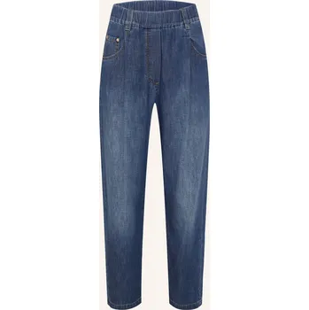 Brunello Cucinelli Dámské 7/8 Džíny, tmavě modrá, 34