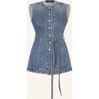 Sportmax Dámská Džínová Vesta Spddominio, modrá, 42