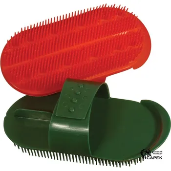 Čištění pro koně Hřbílko Kentaur -MASÁŽNÍ- - Žlutá