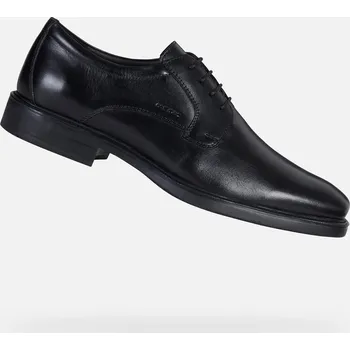 Pánské polobotky Geox Pánské Černá pánská společenská obuv Geox Brandolf Černá 43 (2713807)