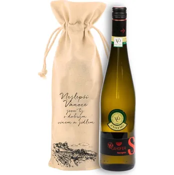 Víno Plátěný pytlík - krajina, Nejlepší Vánoce s vínem Víno: Sauvignon 2024 - Lahofer