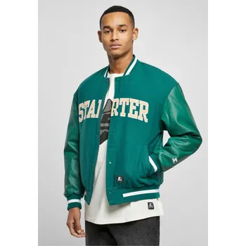 Starter Team Jacket - darkfreshgreen XL