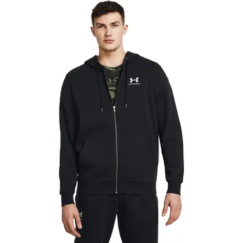 Pánská mikina Pánská mikina Under Armour UA Essential Fleece FZ Ho 1373881-001 Černá XL