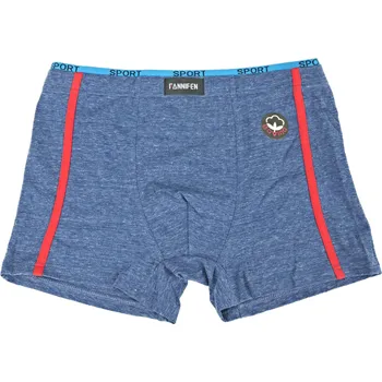 Pánské spodní prádlo FANNIFEN Pánské boxerky vzor 174 Velikost: M, Barva: červená