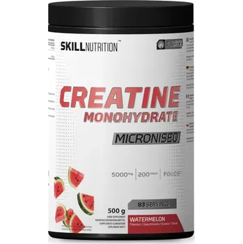 Kreatin Skill Nutrition Micronised Creatine Monohydrate - 500 g Příchuť: watermelon