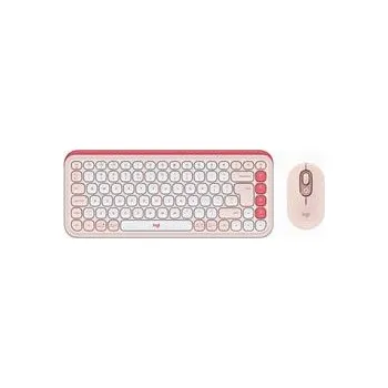 Logitech POP ICON COMBO - ROSE - US INT'L - BT - INTNL
