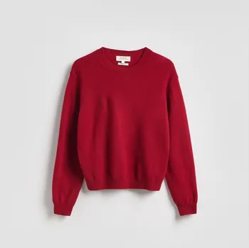 Dámský svetr Reserved - Vlněný svetr - červená - 327HL-53X - 327HL-53X-S