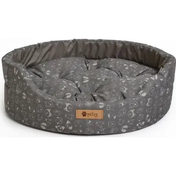 Pelíšek pro psa PETSY 91765 Pelíšek ovál, 75 cm, hnědý