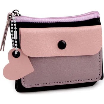 Peněženka Peněženka / mini kabelka / klíčenka 8x10 cm černá 1 ks