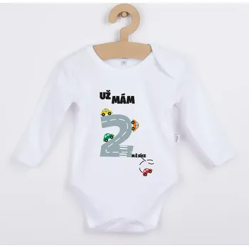 Kojenecký body Dětské body s potiskem - Už mám 2 měsíce Velikost: 74