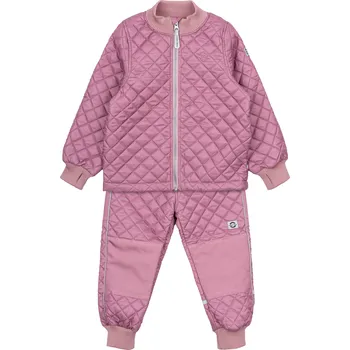 MIKK-LINE Dětský termo set bunda a kalhoty – růžová Lilas – Velikost: 98 Růžová 98