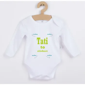 Dětské body Tati, to dáš Barva: Zelená, Velikost: 92