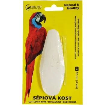 Krmivo pro ptáka FINE PET Sépiová kost broušená 12cm (exsp:2/26)